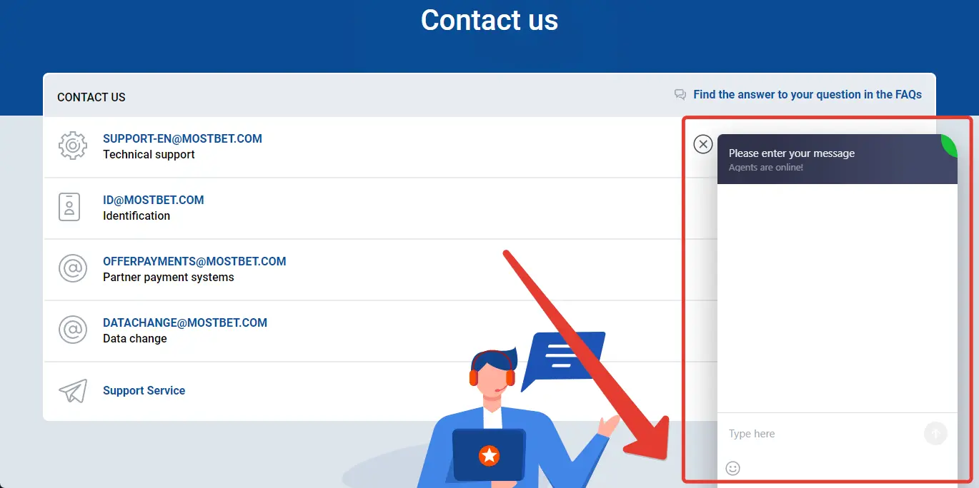 Mostbet Support Chat