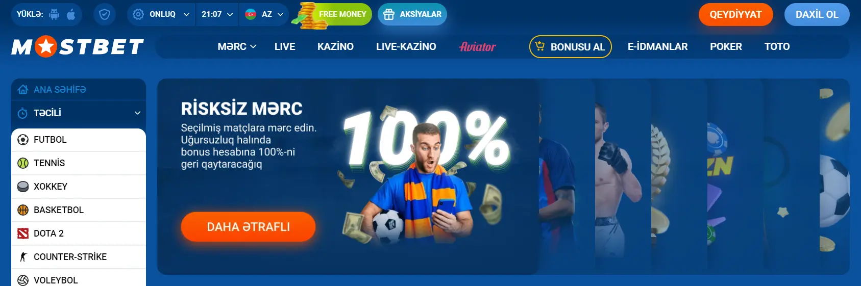 Mostbet Bukmeker Kontoru