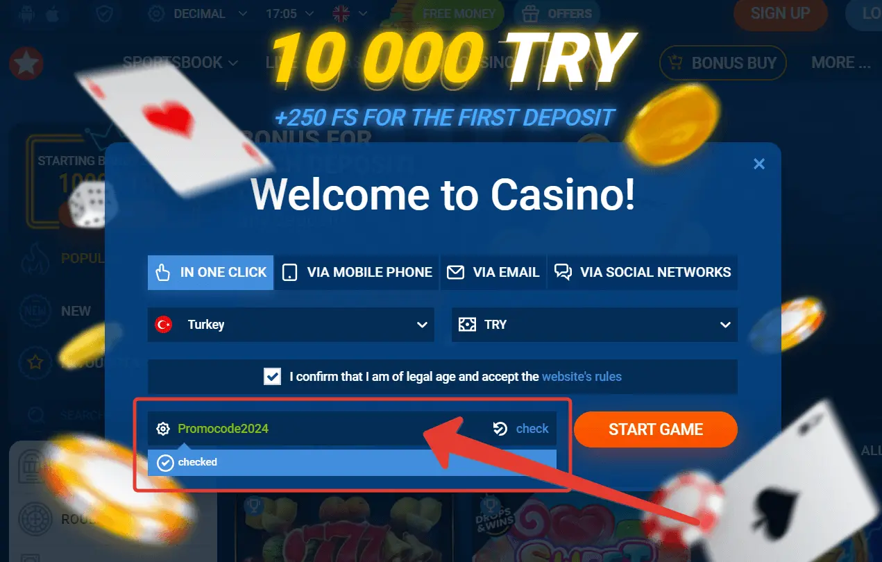 2025 Mostbet Casino için geçerli promosyon kodu